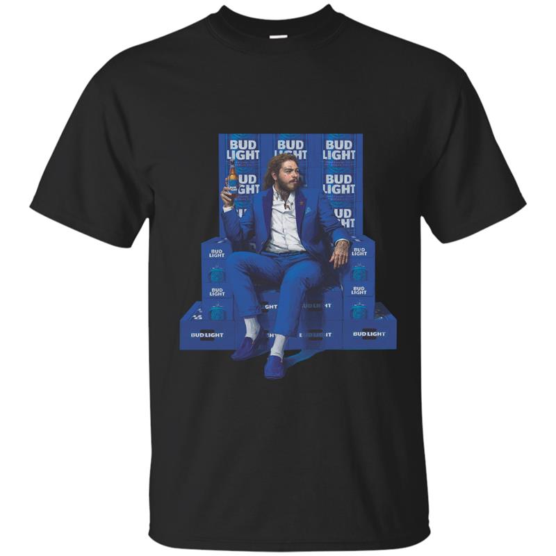 American Rapper Post Malone Bud Light Beer Shirt Hoodie T-shirt-mt