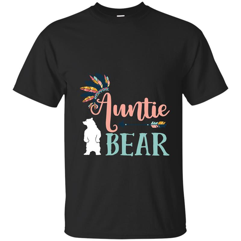 Auntie Bear Shirt Lovely Arrow Design For Aunt-gm T-shirt-mt