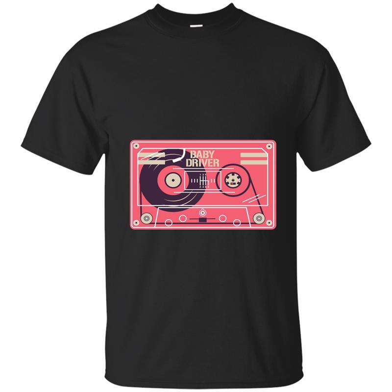 Baby Driver Cassette Tape T-Shirt T-shirt-mt