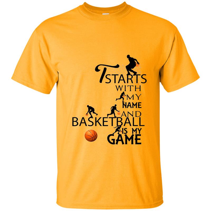 Basketball T-shirts Funny basketball shirt for men girls-CD T-shirt-mt