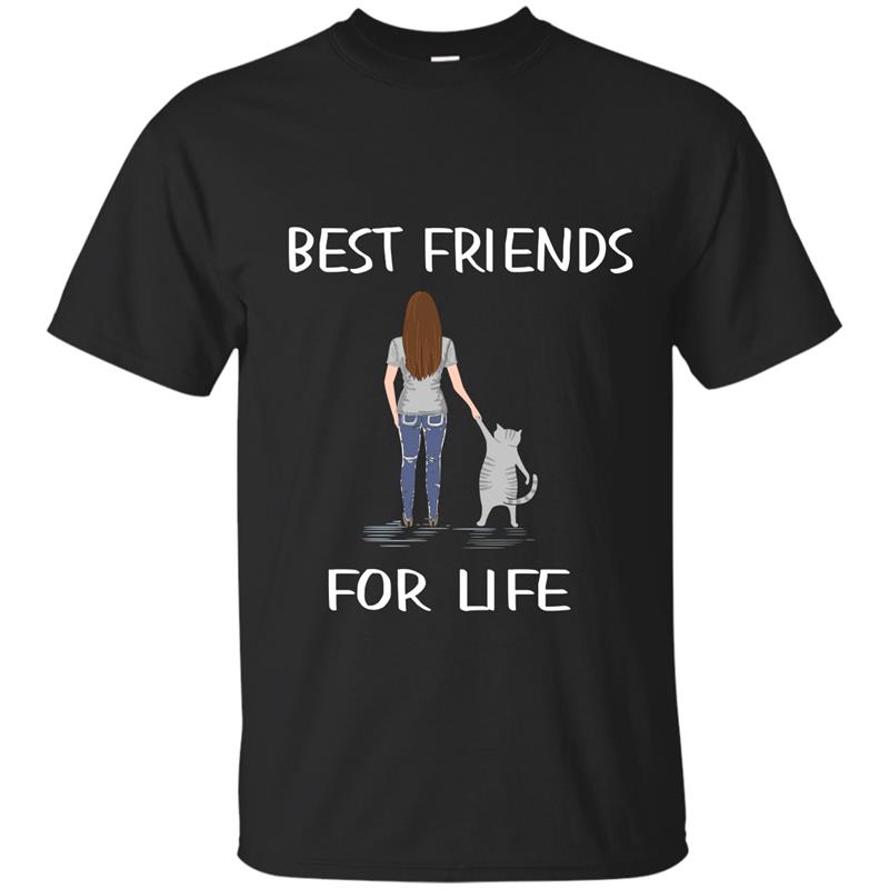 Best Friends For Life Cat T-shirt-ah my shirt T-shirt-mt