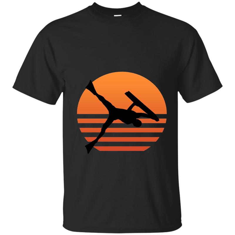 Bodyboarding Rider Launching a Invert Air Body Board T Shirt-TH T-shirt-mt