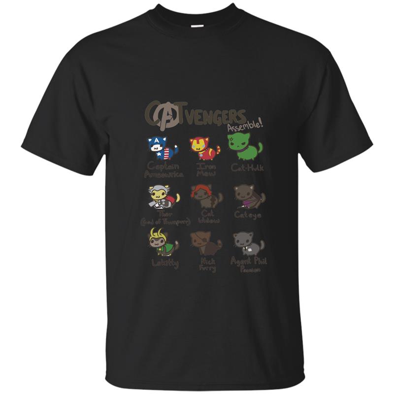 Cat avenger - Funny Cat Shirts T-shirt-mt
