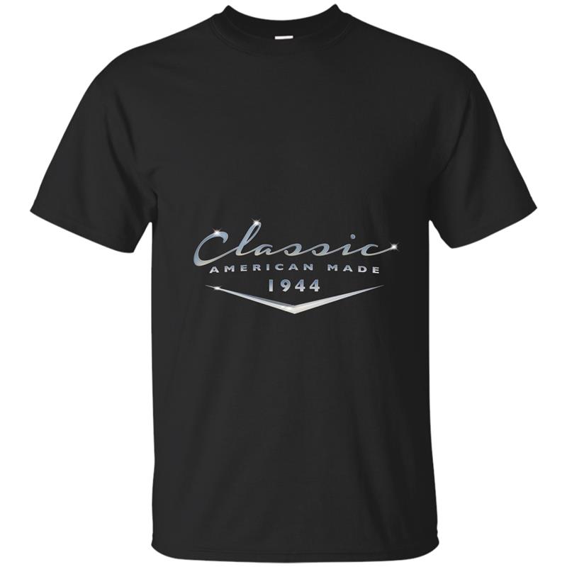 Classic Made In 1944 T-Shirt Classic Car 73rd Birthday T-shirt-mt