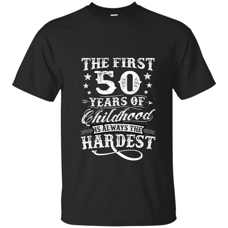 Classic Vintage Retro 50th Birthday T-Shirt 50 Year Old Gift T-shirt-mt
