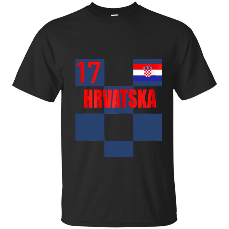 Croatia final soccer 17 football mandzukic hrvatska T-shirt T-shirt-mt