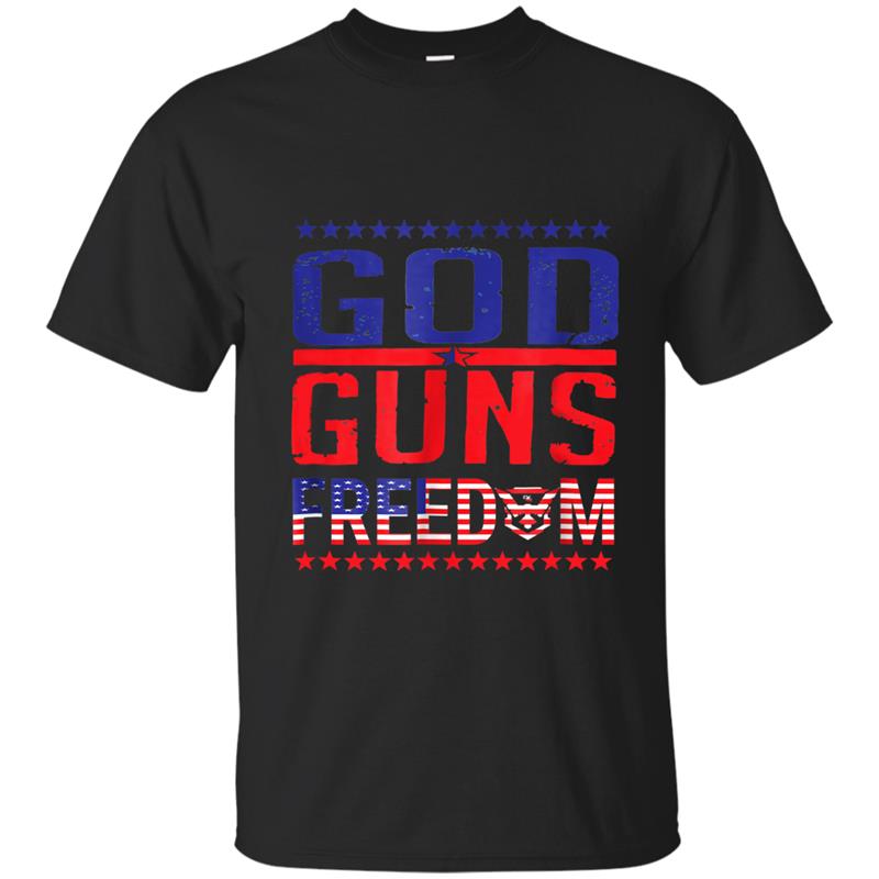 DEMOLITION RANCH God Gun Freedom Hoodie-mt T-shirt-mt