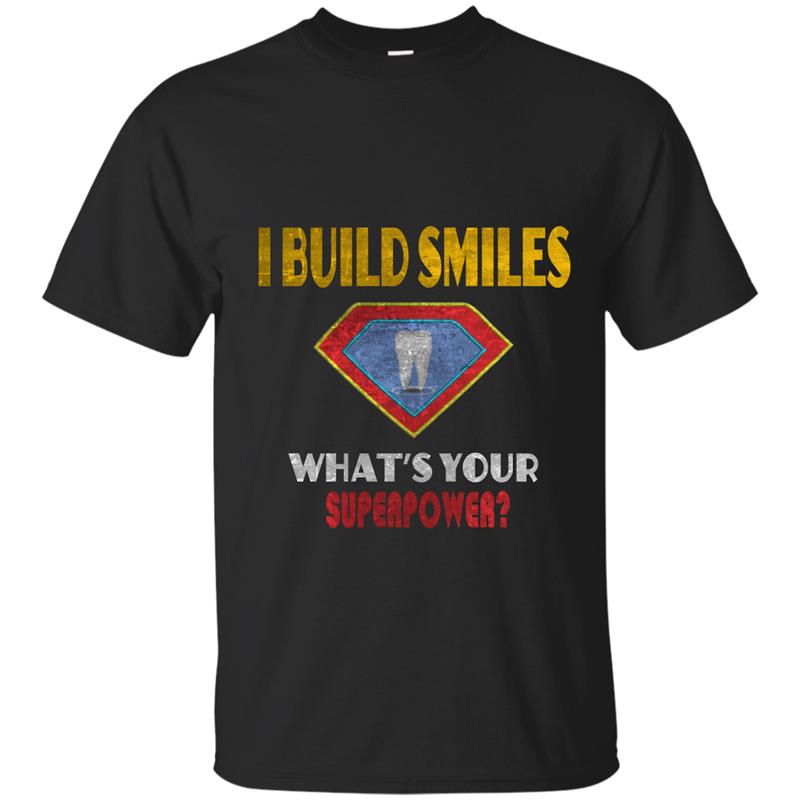 Dentist Superpower Vintage Dentist Distressed Shirt-ah my shirt T-shirt-mt