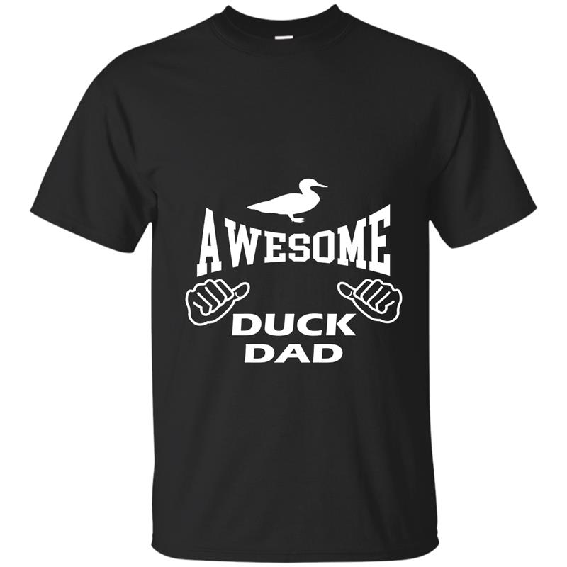 Domestic Duck Dad T Shirt Ducks As Pets T-shirt-mt