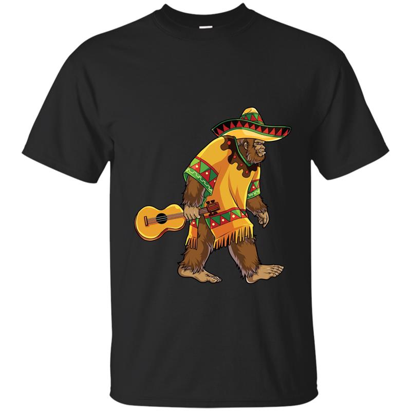 El Squatcho Bigfoot Sasquatch Mexican T shirt Funny Gifts-FL T-shirt-mt