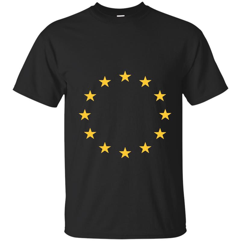 EU European Union flag stars circle Council of Europe Hoodie-alottee gift T-shirt-mt