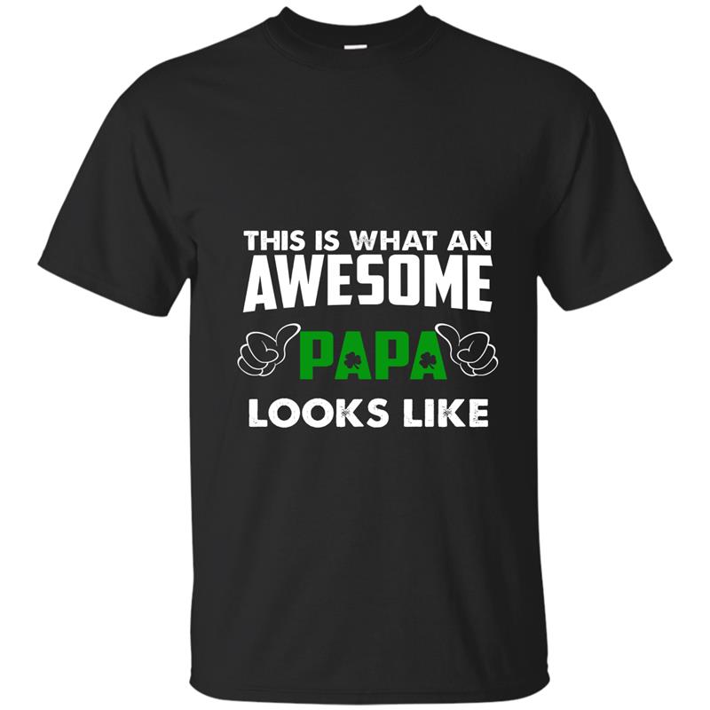 Funny T-Shirt For Irish PaPa Birthday Gift for Grandpa-TH T-shirt-mt