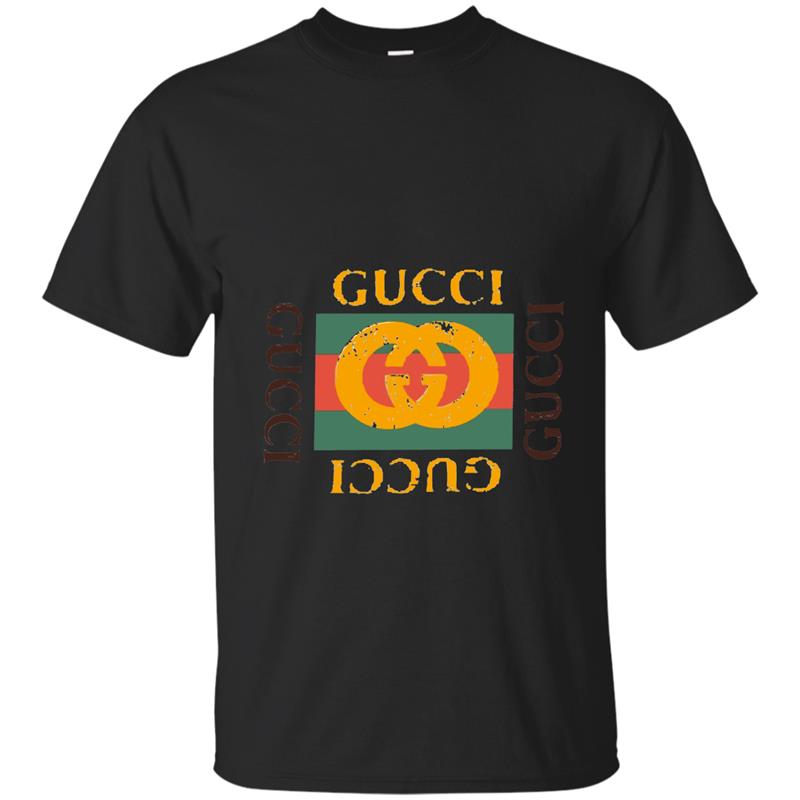 Gucci Logo Print T-shirt Men T-shirt-mt