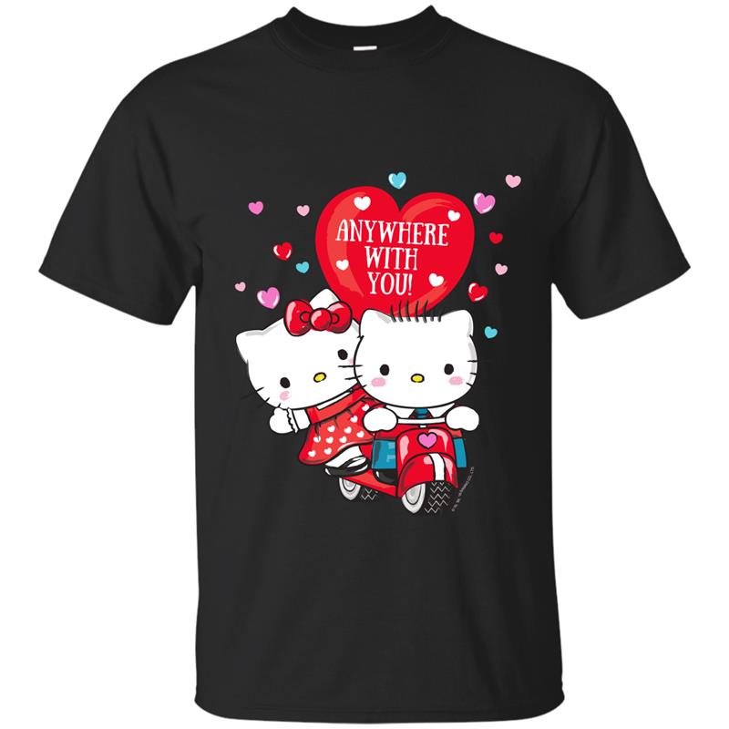 Hello Kitty and Dear Daniel Anywhere with You Valentine Tee T-shirt-mt