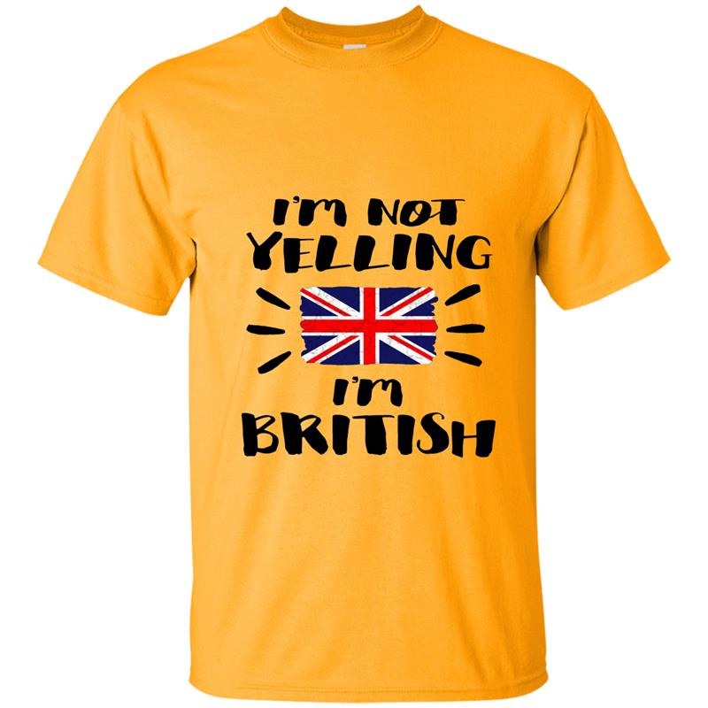 I_m Not Yelling I_m British Flag Hoodie Coworker Humor-alottee T-shirt-mt