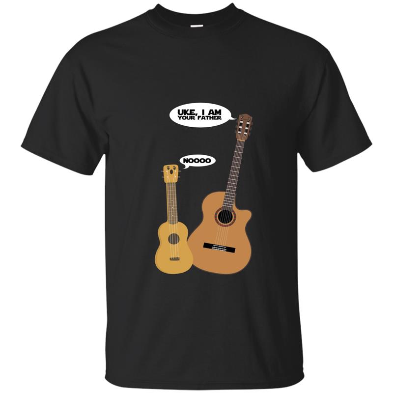 ke I Am Your Father - Funny Men Women Ukulele T Shirt-ANZ T-shirt-mt