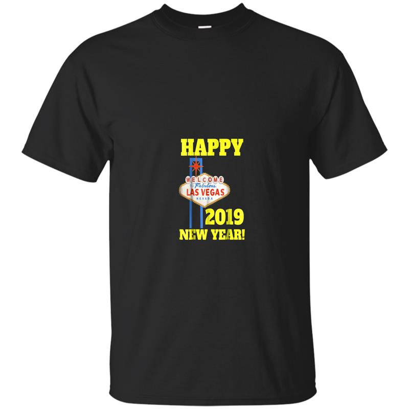 Las Vegas New Years 2019 Shirt, Happy New Year Vegas 2019-azvn T-shirt-mt