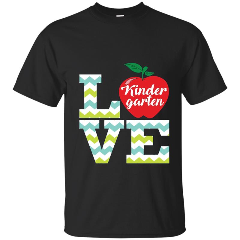 Love Kindergarten Teacher T-Shirt Funny Gift for Teacher-Art T-shirt-mt