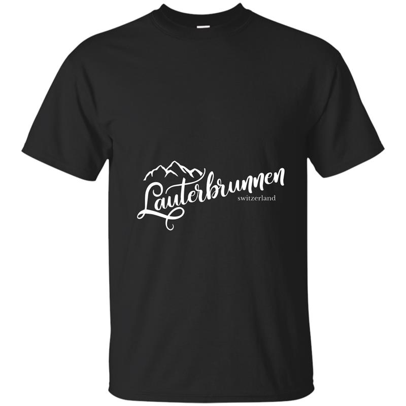 Love Lauterbrunnen Long Sleeve Shirt Switzerland Alps Tee-anz T-shirt-mt