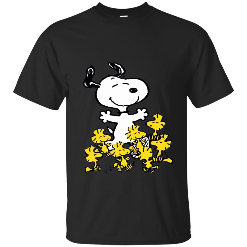 Peanuts Snoopy chick party Long Sleeve T-shirt-anz T-shirt-mt