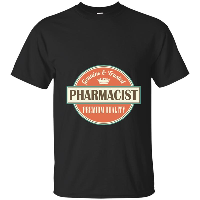 Pharmacist T-shirt Vintage Logo Job Tee T-shirt-mt