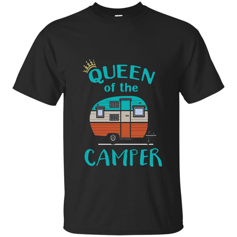 Queen of the camper T-shirt funny cute girl lover tank gift-TH T-shirt-mt