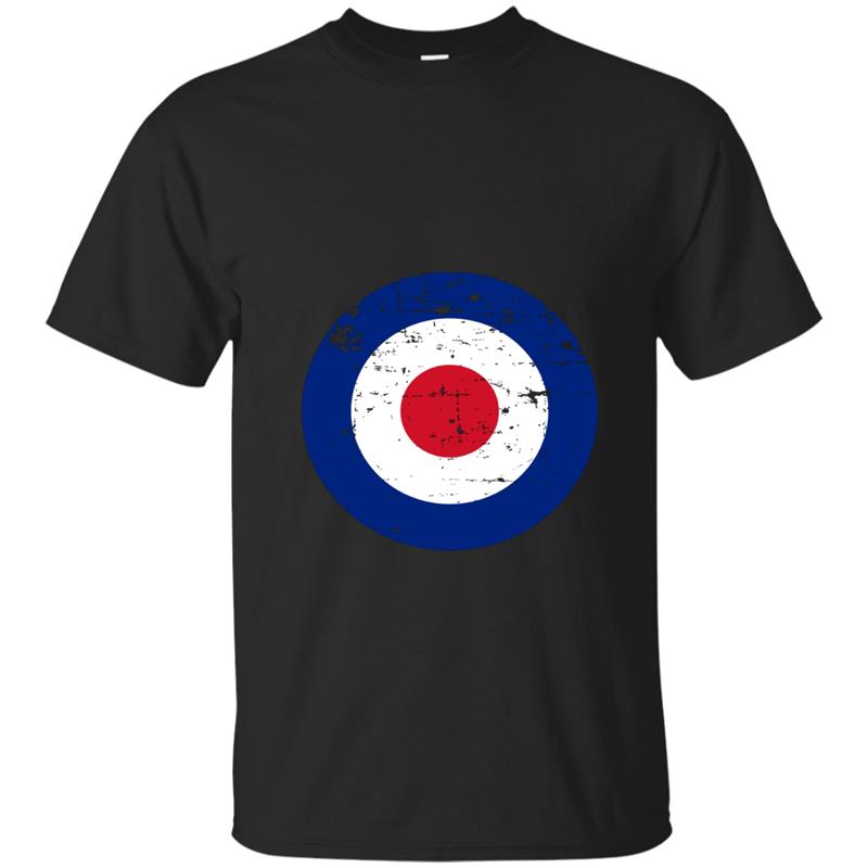 Royal Air Force World War II Spitfire Logo Retro T-Shirt-4LVS T-shirt-mt