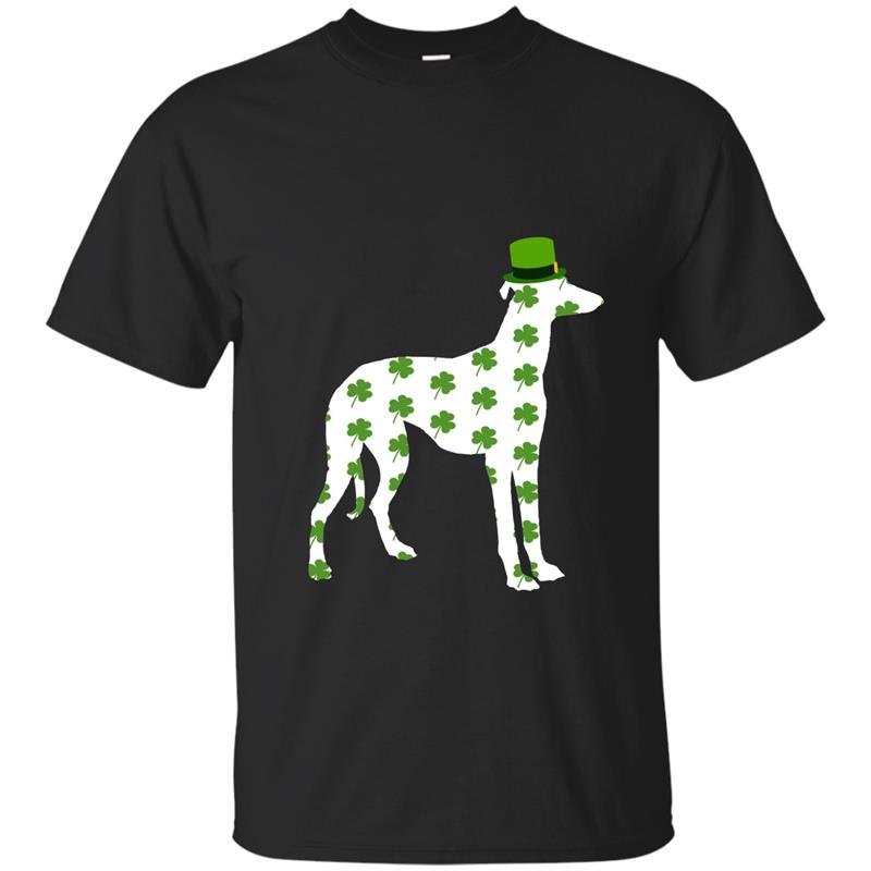 St Patricks Day Italian Greyhound Dog Irish Pub T-Shirt-TD T-shirt-mt