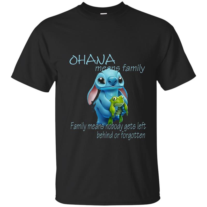 Stitch t shirt- OHANA means family-Art T-shirt-mt