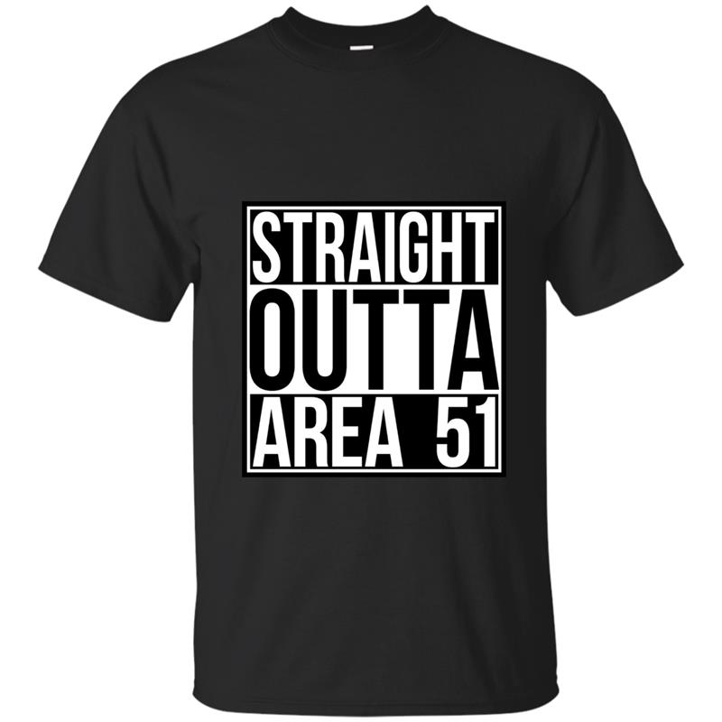 Straight Outta Area 51 T-Shirt Image T-shirt-mt