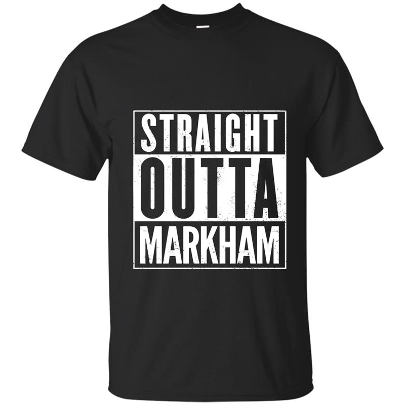 Straight Outta MARKHAM T-Shirt-Art T-shirt-mt