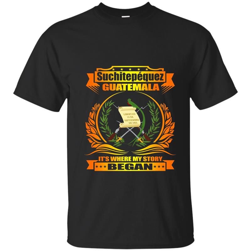 Suchitepequez-Guatemala gift T-Shirt, Guatemalan awesome tee-ANZ T-shirt-mt