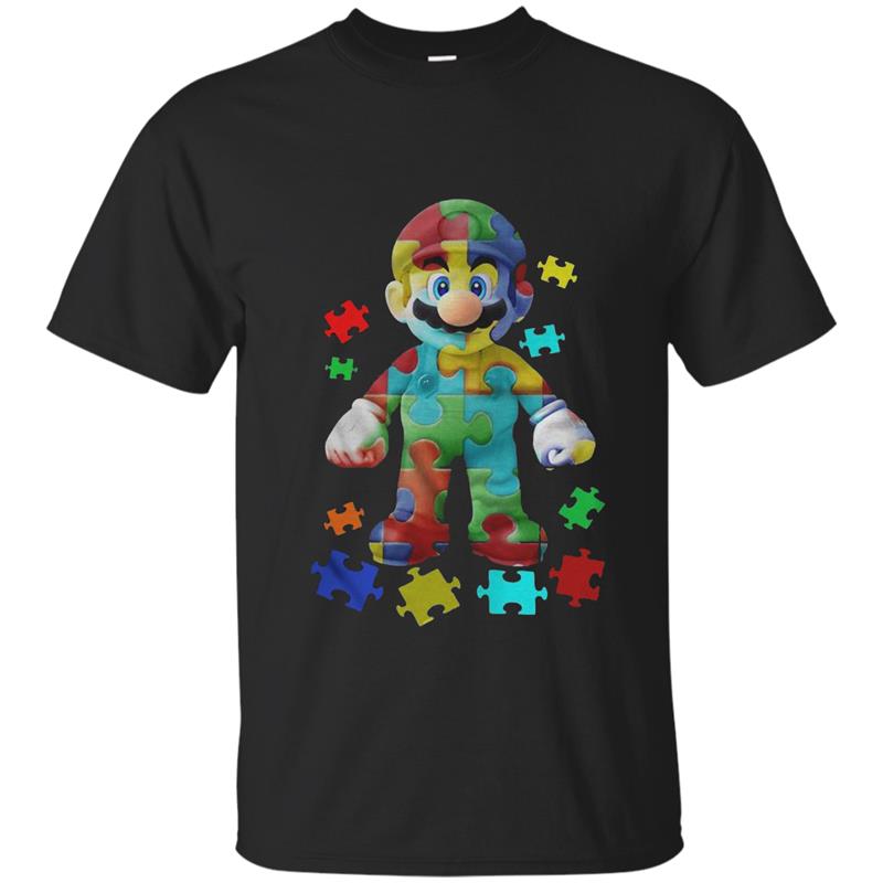  Super Mario Autism Shirt Men T-shirt-mt
