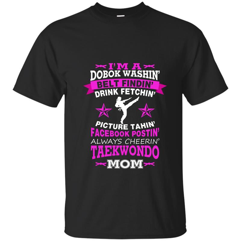 Taekwondo Mom T shirt For Women-TD T-shirt-mt