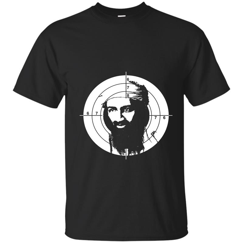 Target Osama Bin Laden Islamic Terrorist Army T-Shirt T-shirt-mt