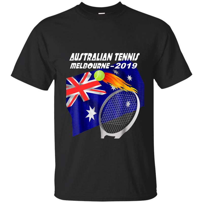 Tennis T shirts for men Open Australian Tennis Melbourne-azv T-shirt-mt