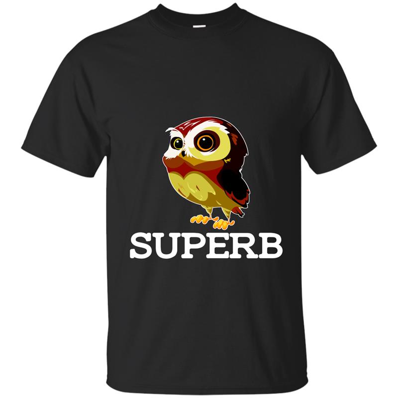 The Cute Superb Owl Shirt - Owl Bird Shirt T-shirt-mt