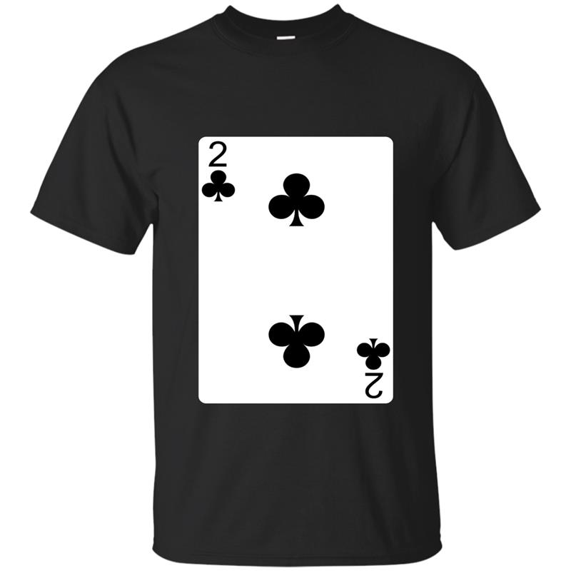 Two 2 Of Clubs Playing Card Shirt-TD T-shirt-mt