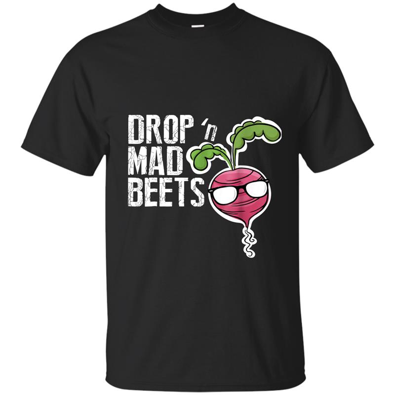 Vegan T-Shirt Drop_n Mad Beets Funny Men Women Kids Veggie T-shirt-mt