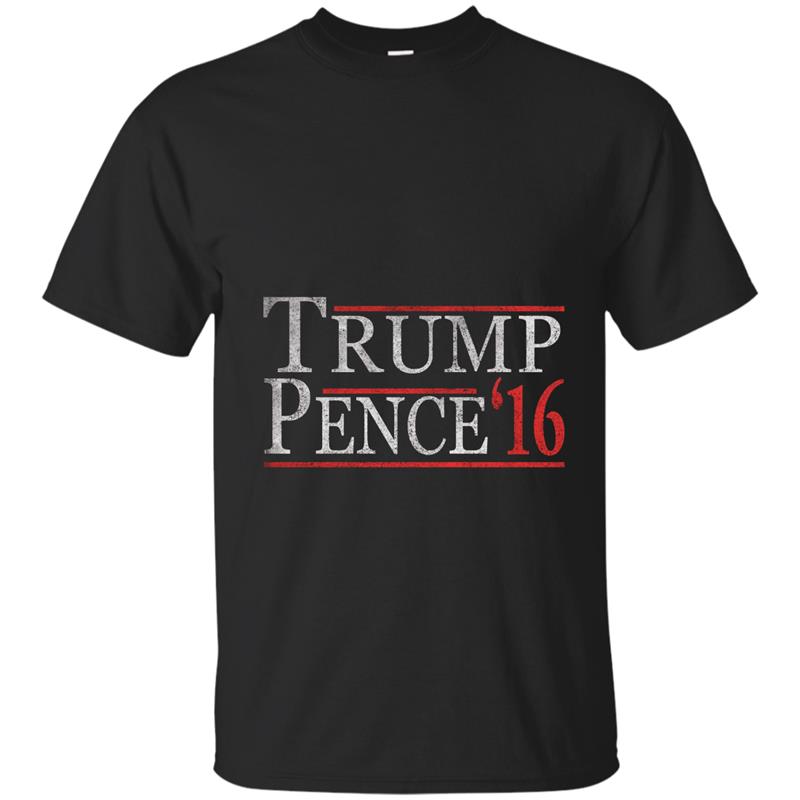 Vintage Donald Trump and Mike Pence 2016 T-Shirt-CL T-shirt-mt