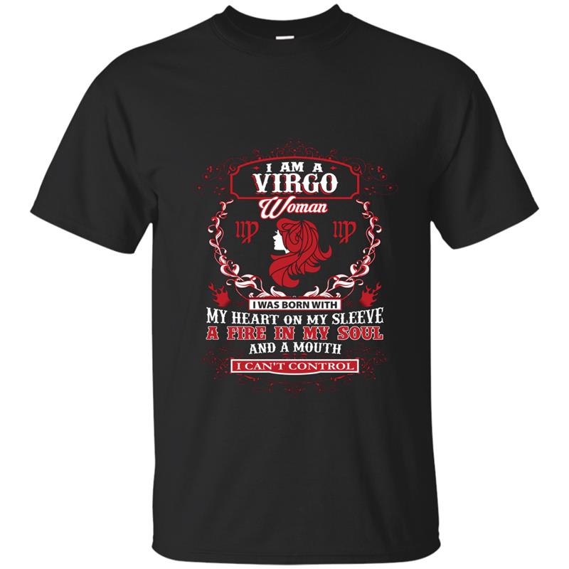 Virgo Tshirt for WomenGirl. Best Birthday Gifts for Virgo-Art T-shirt-mt