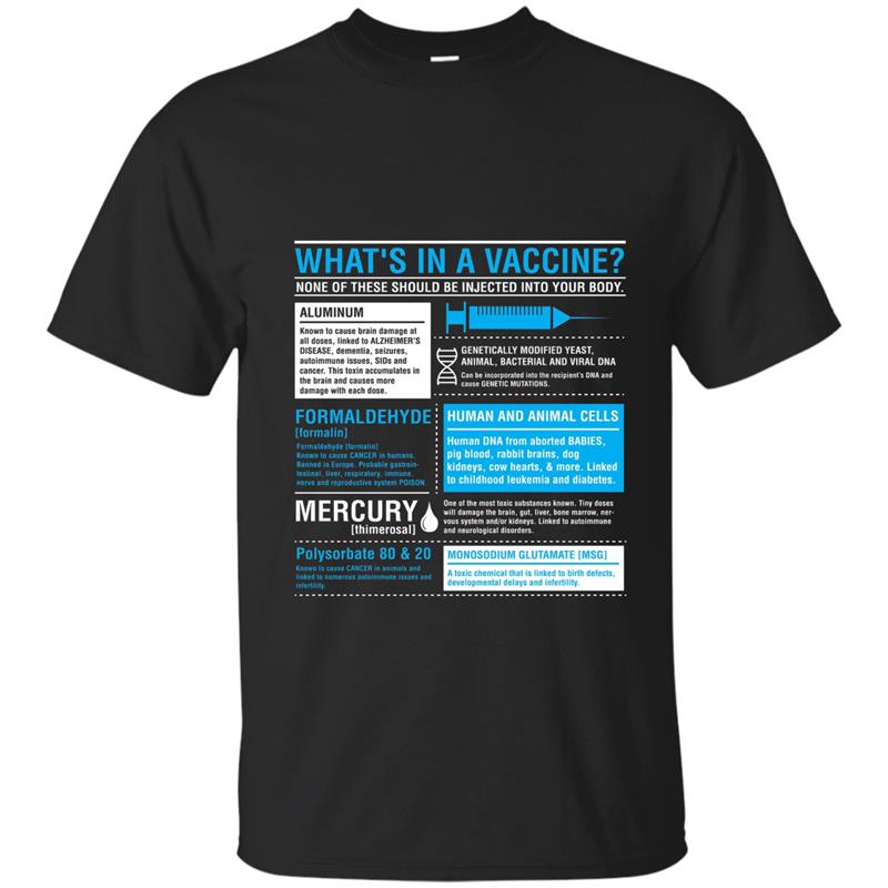 What_s In a Vaccine Vaccines T-shirt T-shirt-mt