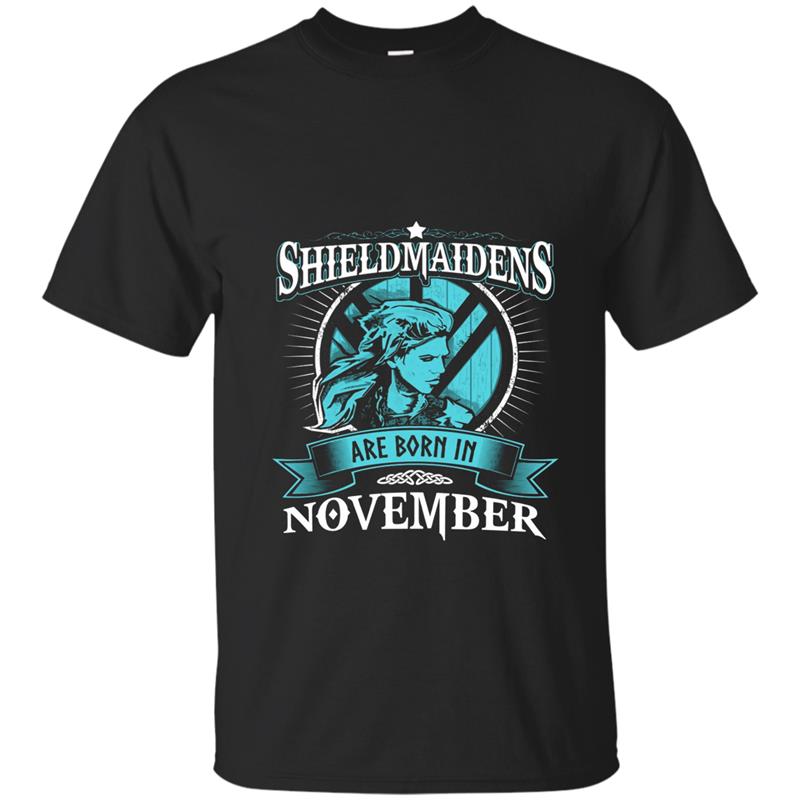 Womens Lagertha Shieldmaiden Vikings Valhalla Shirt T-shirt-mt
