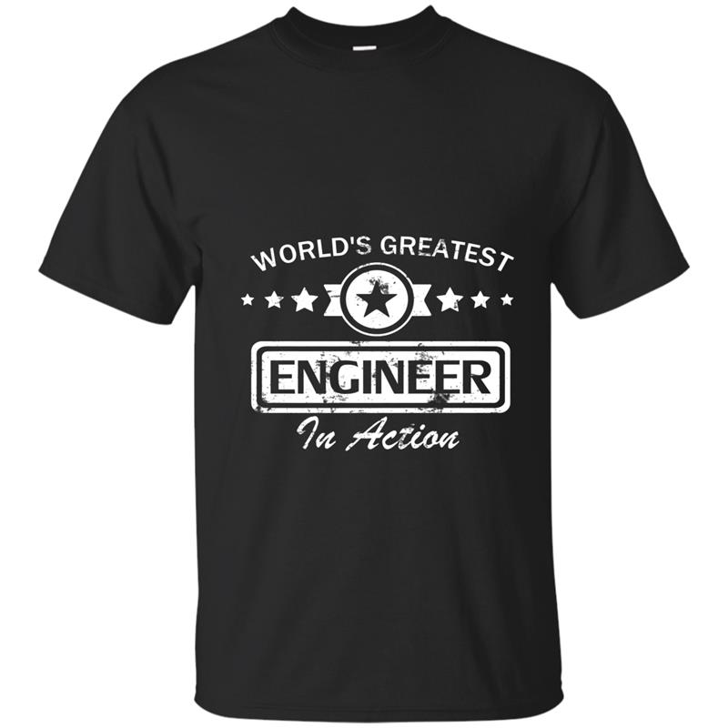 World_s Greatest Engineer In Action (Premium T-Shirt) T-shirt-mt