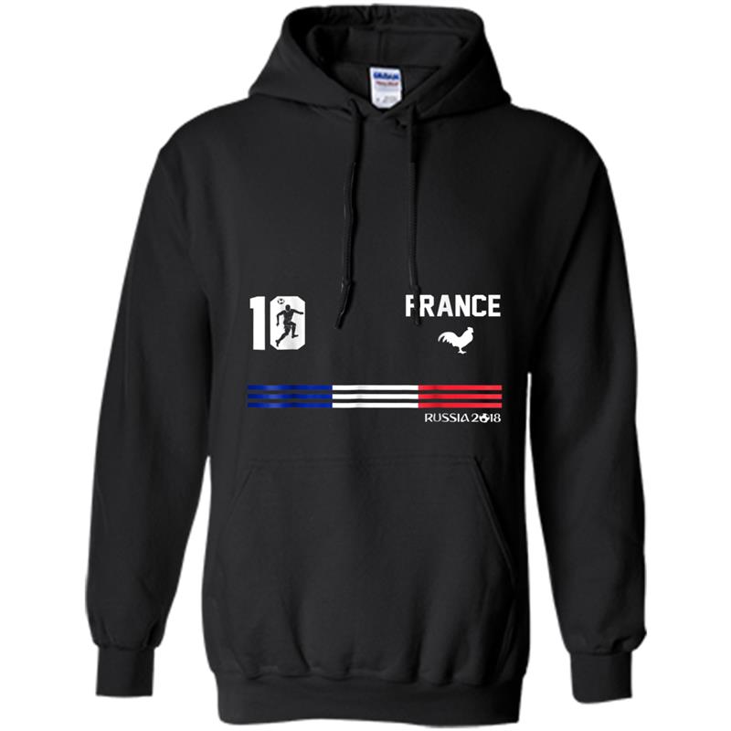 10 France soccer Russia 2018  Mbappe-gift tee Hoodie-mt