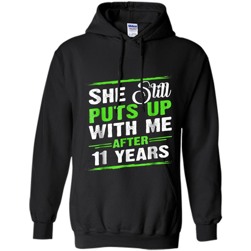 11th Anniversary Gifts For HimHusband. Best  For Men Hoodie-mt