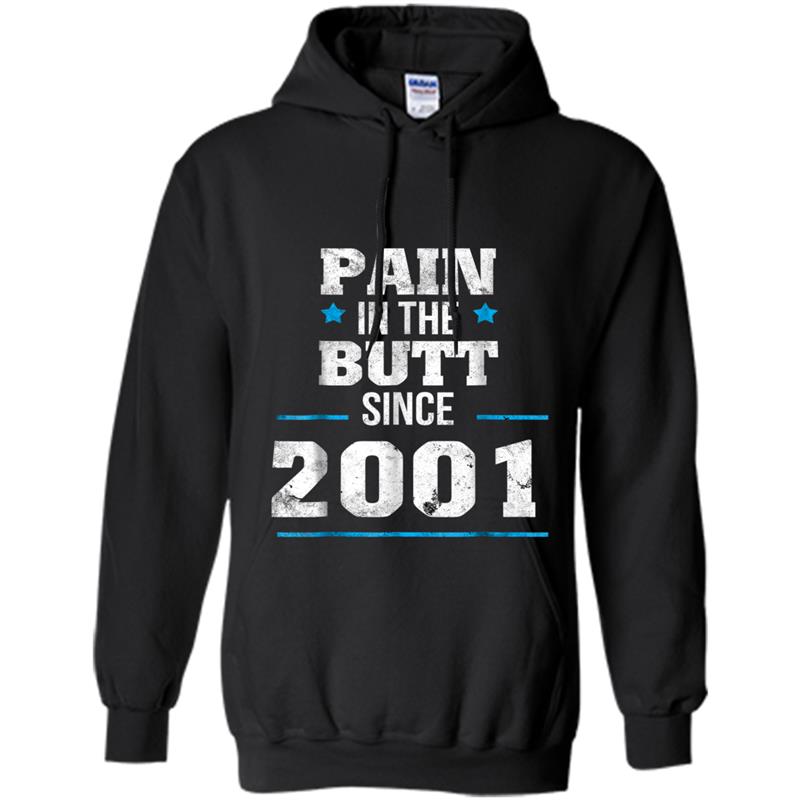 17th Bday Party  - Funny 17th Birthday Gag Gift 2001 Hoodie-mt