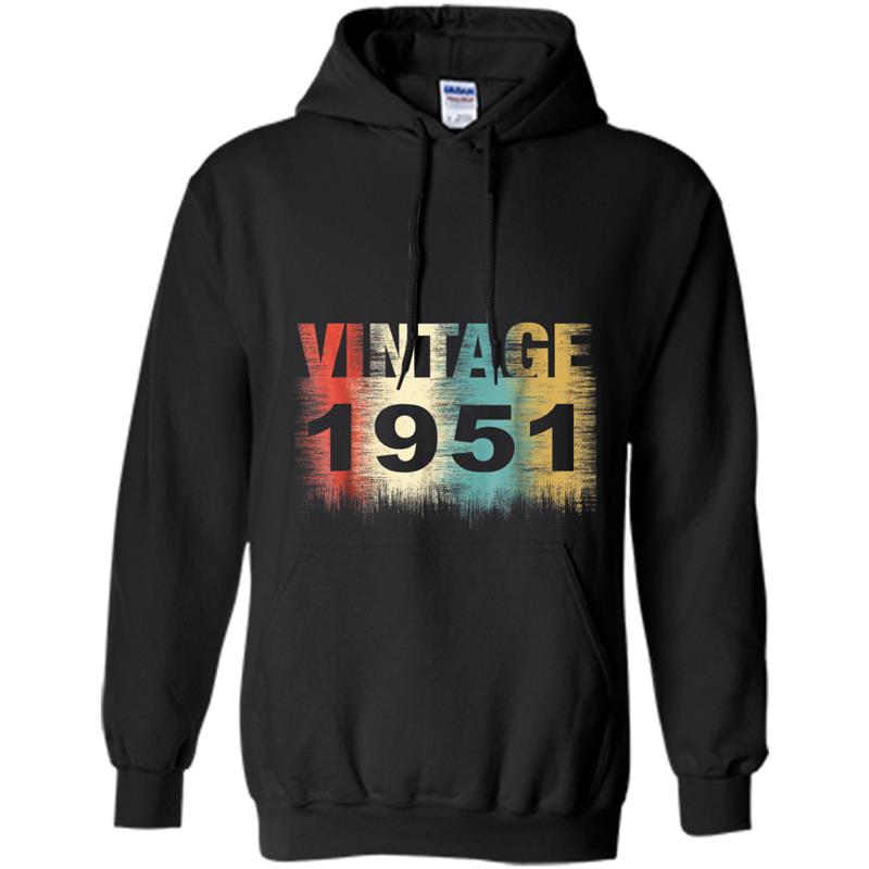 1951  Vintage 67th Birthday day Gift Hoodie-mt