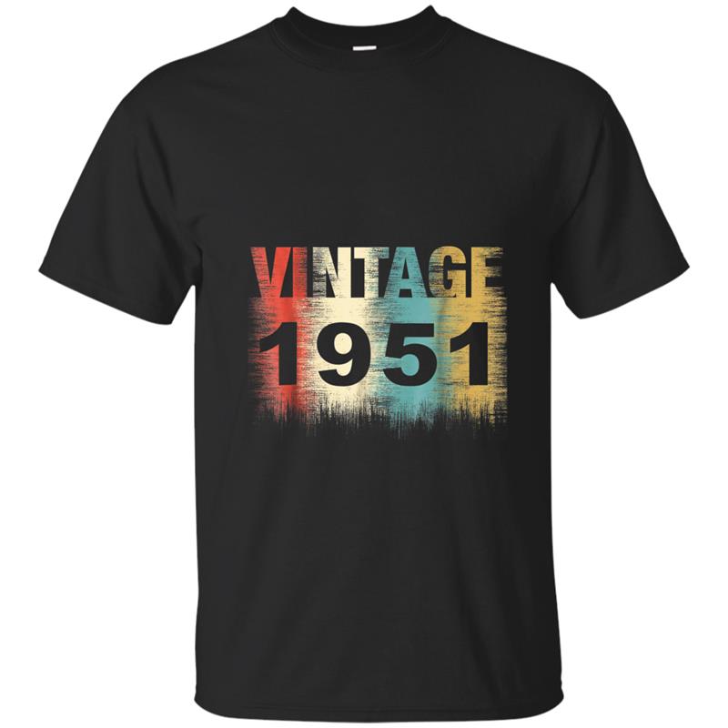 1951  Vintage 67th Birthday day Gift T-shirt-mt