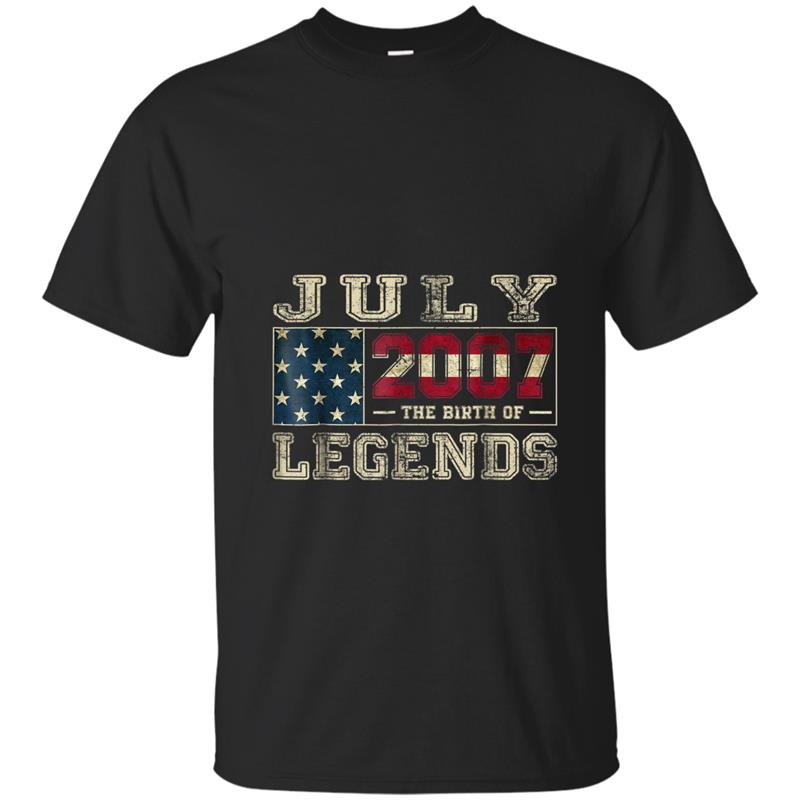 2007 JULY The Birth Of Legends 11 Years Old Being Awesome T-shirt-mt